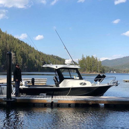 Profisher铝合金钓鱼艇出海海钓 的钓鱼船