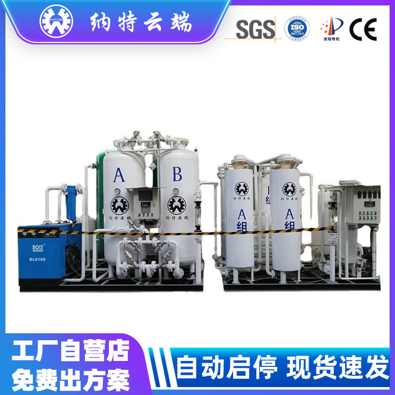 PSA制氮机空分设备加碳压缩机纯化工业低露点氮气发生器高效真空