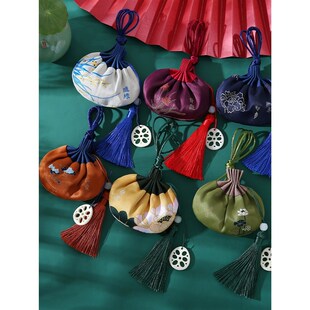 端午节香包艾叶高档锦缎香囊空袋香包香袋随身P古风汽车挂件小礼