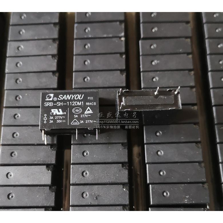 全新原装三友继电器SRB-SH-112DM1 12VDC 4脚一组常开 防水型!