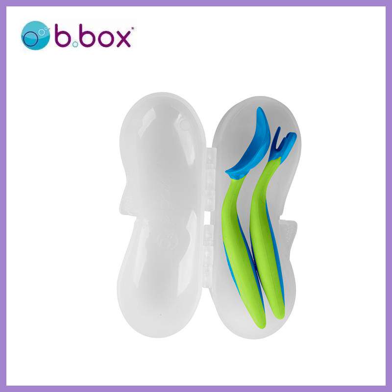 bbox叉勺儿童副食品餐具叉子勺子碗软汤匙宝宝歪把勺子防割嘴叉子
