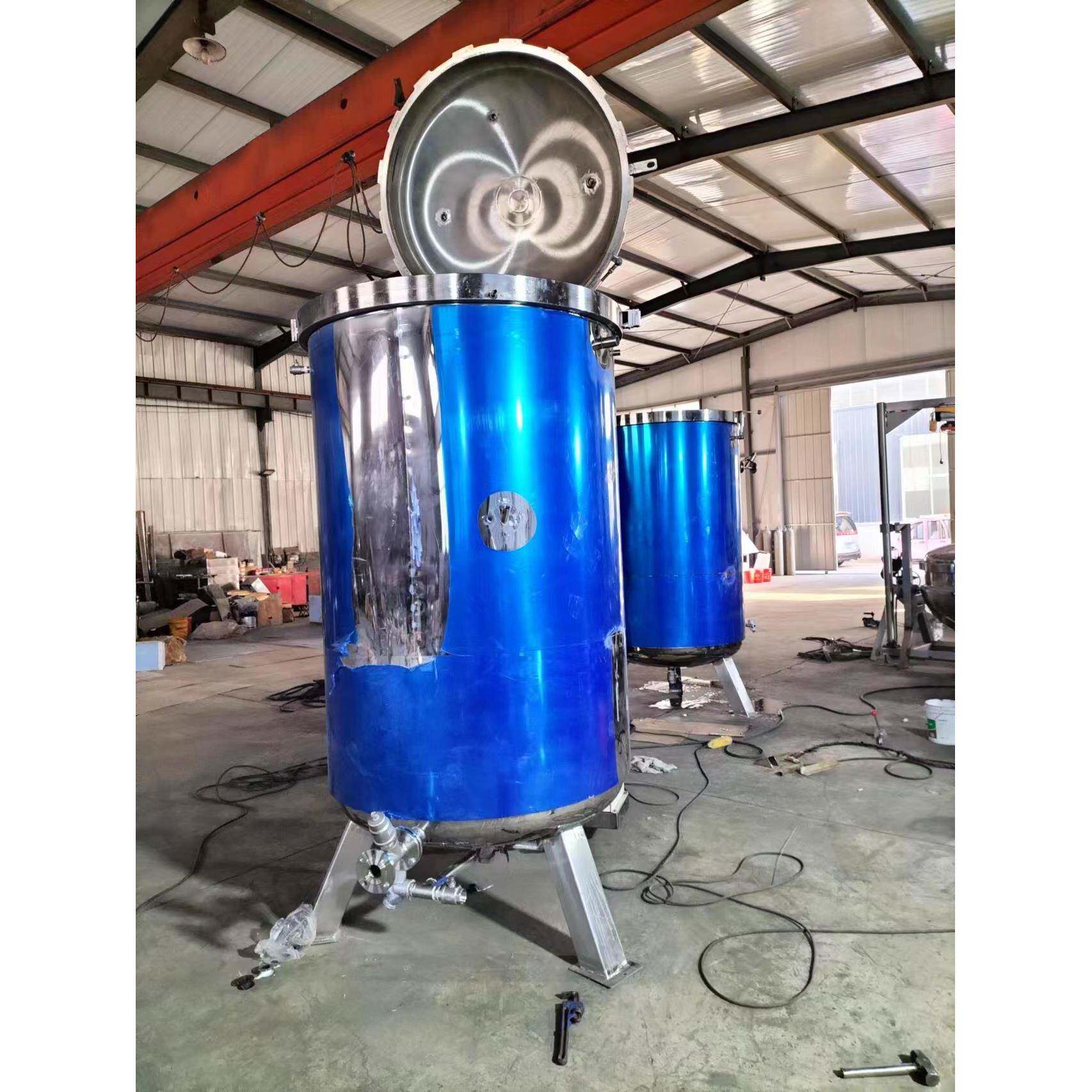 大粽子高温高压蒸煮锅子立型式星运高立温高压粽子蒸煮锅不锈钢式