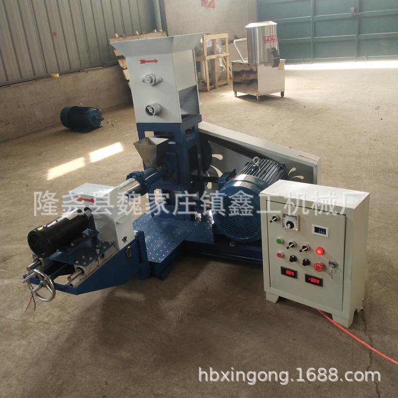 全自动狗粮烘干机狗粮机狗粮制作机器小型鱼饲料颗粒膨化机