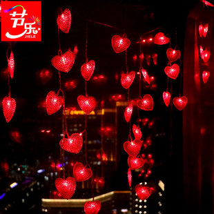 饰春节小彩灯串家用过年红灯笼挂饰氛围场景布置挂灯 2024新年装