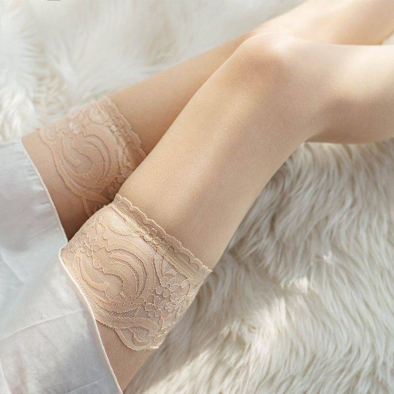 蕾丝长筒丝袜超薄硅胶防滑隐形性感高筒过膝大腿袜黑肉色半截袜Sy,女士内衣/男士内衣/家居服,连裤袜/打底袜,淘宝优惠券,粉丝福利购,淘宝优惠卷