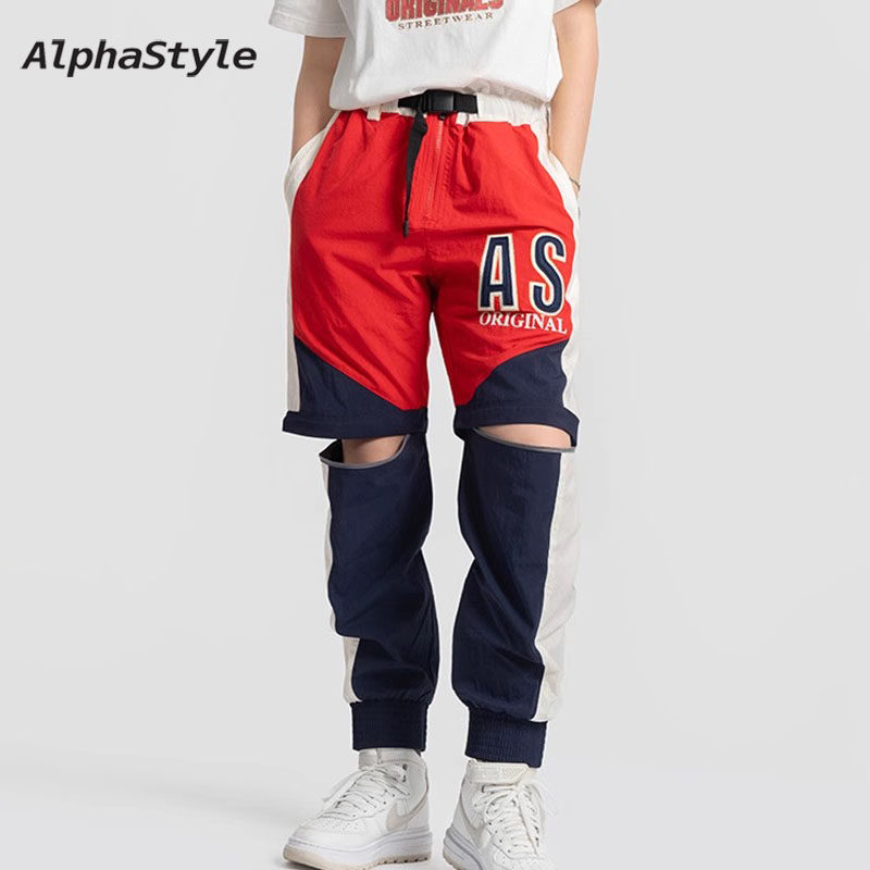 APSL潮牌时尚春夏季可拆卸休闲裤