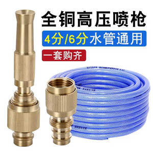 网红全铜可调高压洗车水枪