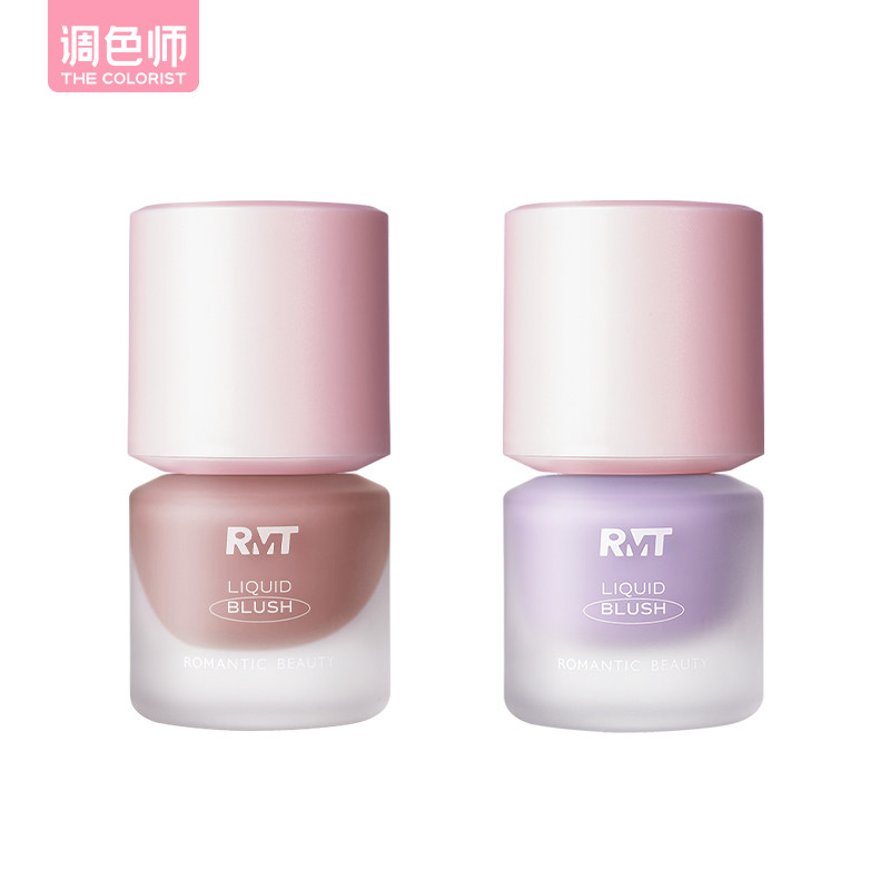 【闪购】ROMANTIC BEAUTY罗小曼 氧气液体腮红赠拇指粉扑 04雪桃图片
