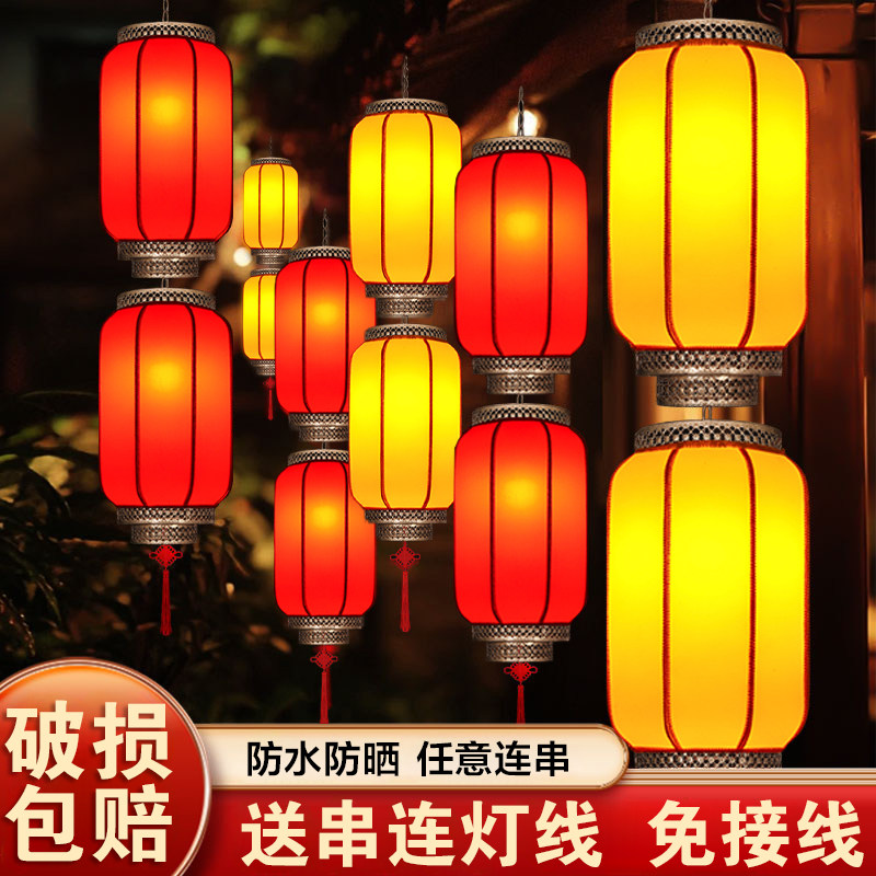 2026新款连串羊皮灯笼新年饭店风景区装饰户外防水彷古广告定制宫图片