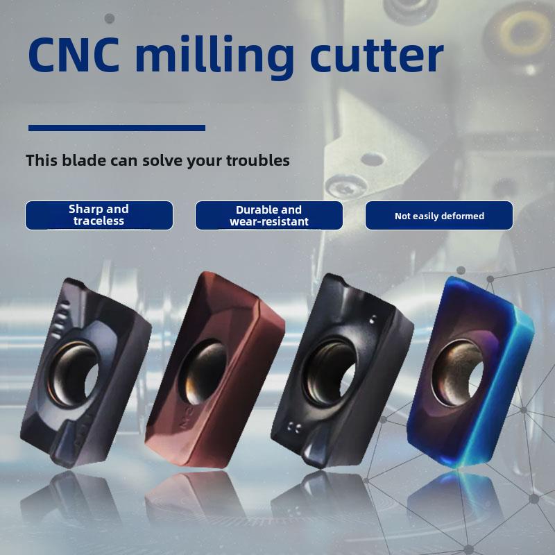 数控铣刀Apmt1604/1135加工中心17R0.8刀片硬质合金铣刀