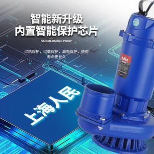 上海人民水泵家用潜水泵220V清水泵农用灌溉高扬程大流量抽水泵