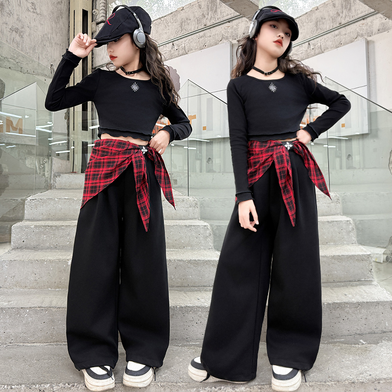 小虫呀呀秋季女童爵士舞演出服
