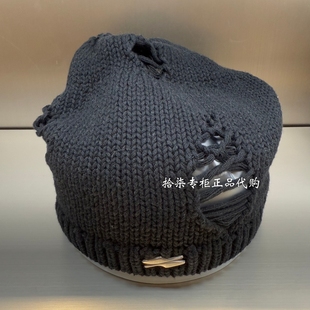 时尚 男女个性 破洞百搭针织毛线帽XWF4536008 2025冬款 INXX专柜正品