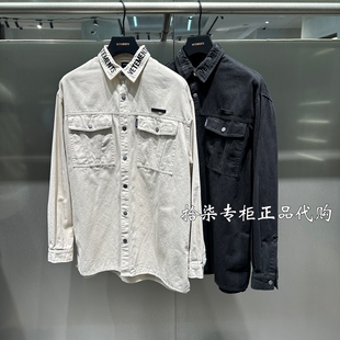VETEMENTS维特萌专柜正品2025秋款男女宽松纯棉衬衫外套 35530005