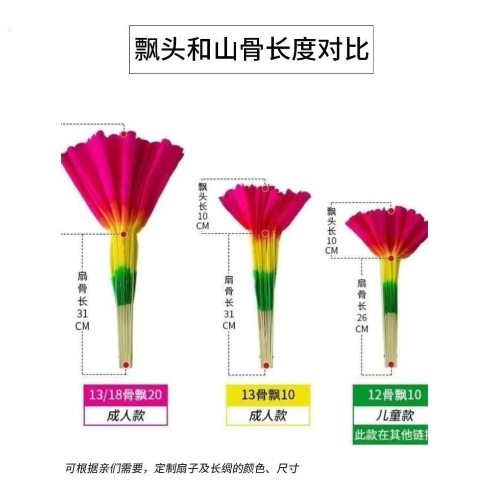 成人广场舞专用扇子舞蹈扇东北扭秧歌扇中国双面跳舞扇手道具