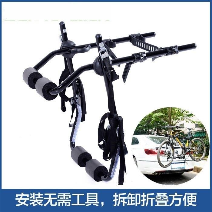 车载自行车放置架汽车后挂单车架自行汽车挂架电动车整体车架搭载