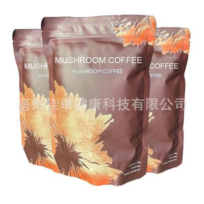 1Ganoderma Black Instant Powder Lions Mane Mushroom Coffee