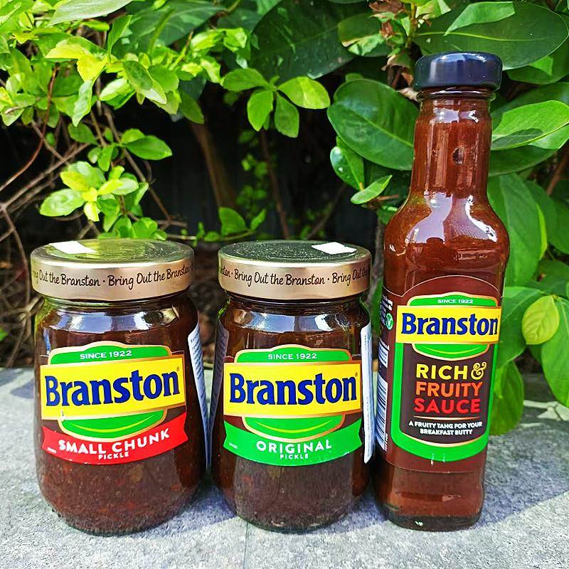 360g英国班仕顿牌原味果酱泡菜酱Branston Original Pickle Sauce