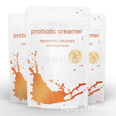 1Mushroom probiotic creamer aids digestion and strengthens