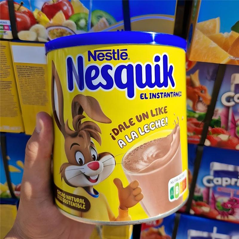 西班牙进口雀巢NESQUIK萃取浓巧克力coco粉速溶热可可热巧奶茶