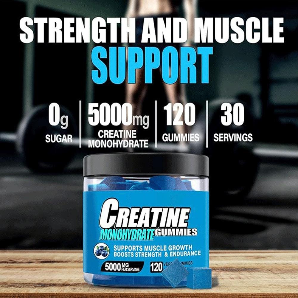 水肌酸健身软糖Creatine sports gummies维生素运动软糖vitamin