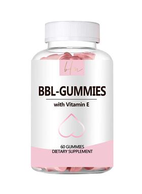 跨境热卖品 提臀软糖BBL gummies跨境源头厂家批发供应60粒