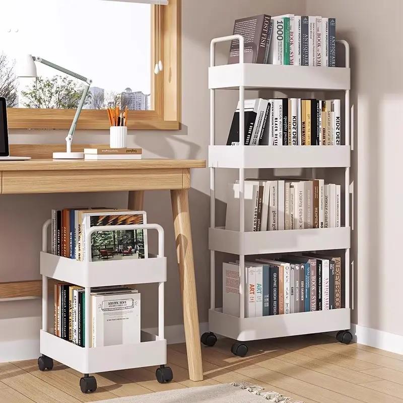 置物架小推车简约客厅收纳储物置物架厨房卫生间落地式多功能cc