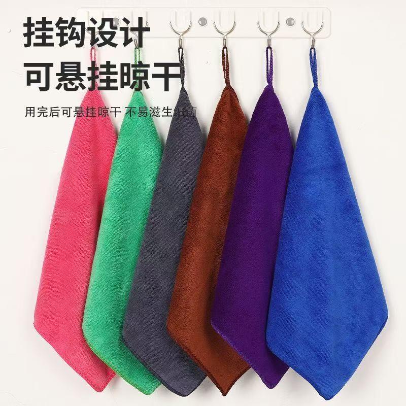 家政保洁专用毛巾加厚洗车玻璃厨房家务清洁地板抹布吸水不掉毛