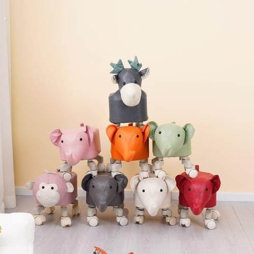 万能轮小凳子家用带滑轮小板凳低凳客厅换鞋凳活动凳塑料椅