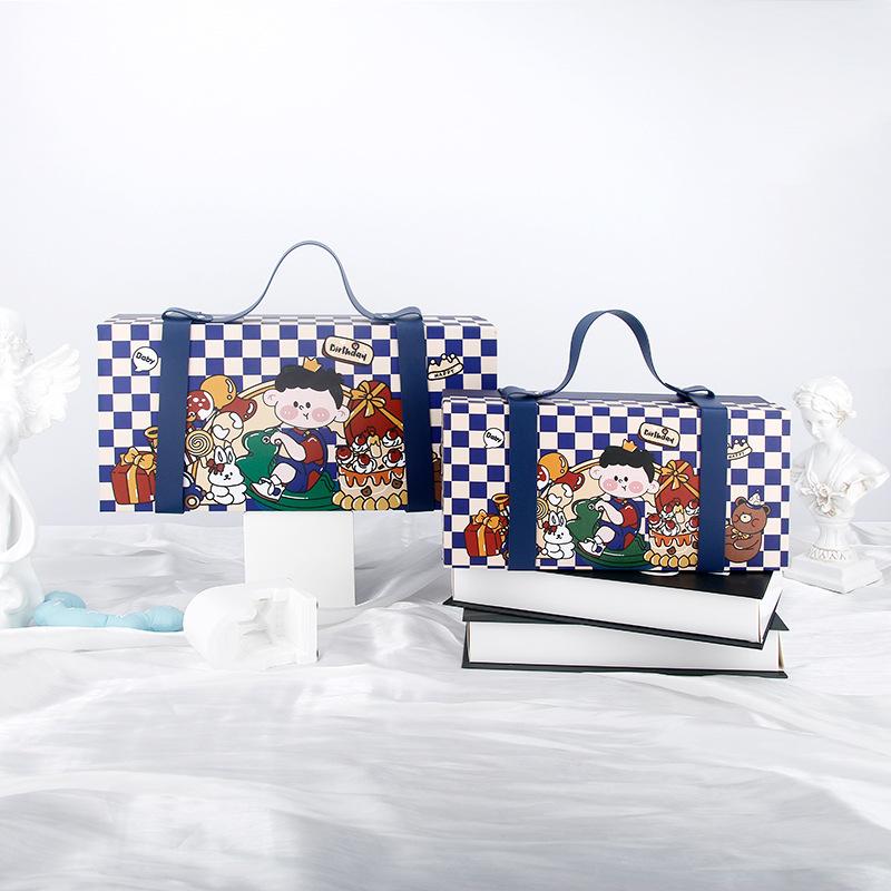 宝宝满月喜糖果空盒子婴儿百日宴幼儿园伴手礼少儿生日礼品盒