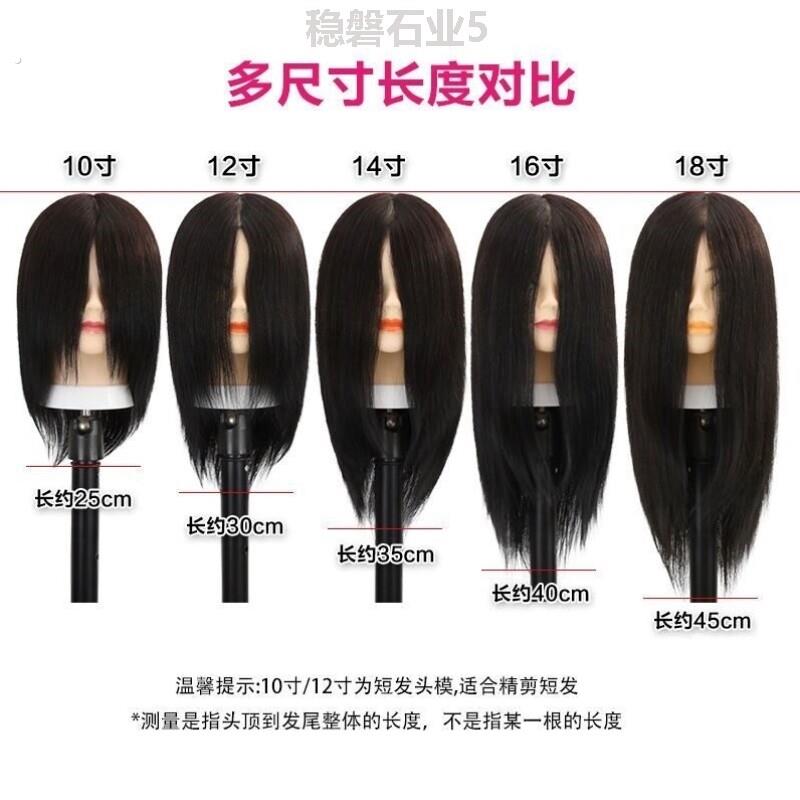 假人模型头发理发专用头模假发头模头发造型模具女士头模头模美发