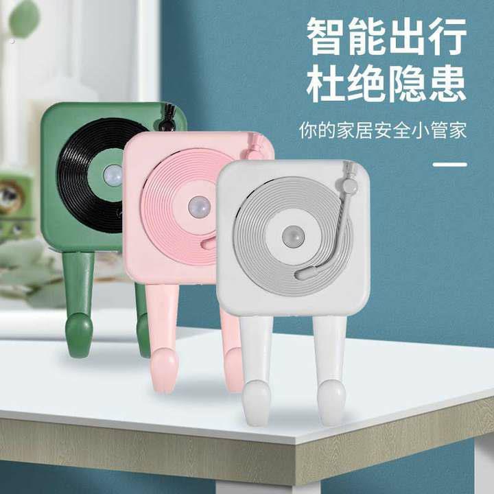 .出门钥匙提醒器收纳挂架入户门玄关创意装饰挂钩进门口防盗门挂