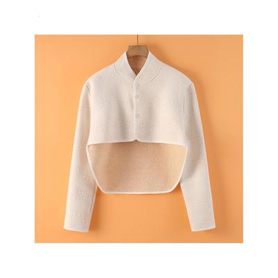 春秋彩棉护肩颈椎坎肩女士睡觉防寒保暖护肩膀产后喂奶坐月子披肩