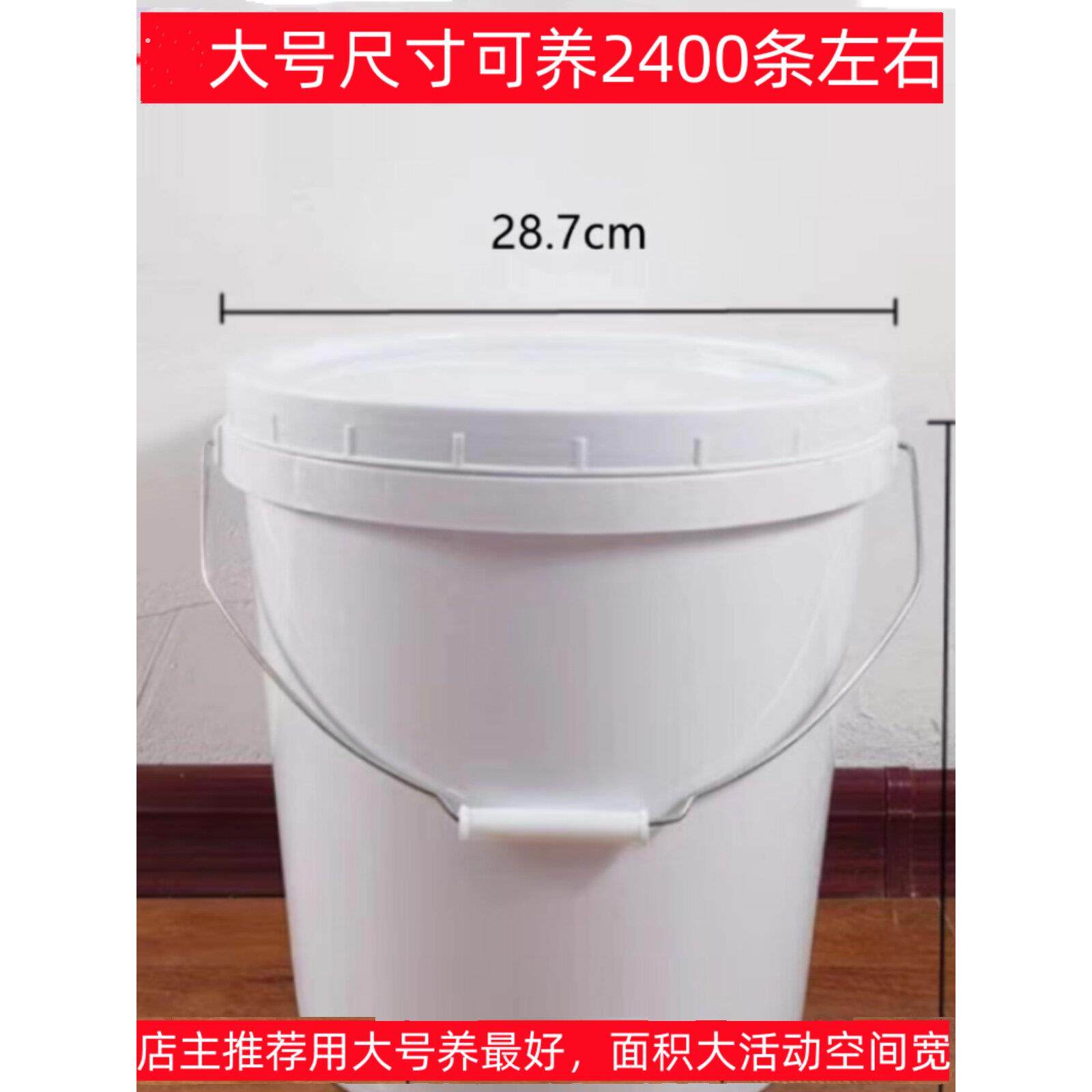 蚯蚓繁殖箱自制蚯蚓繁殖桶蚯蚓防逃养殖箱蚯蚓饲养箱大中小养殖桶