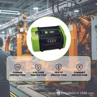 适合EGO 56V电动工具电大容量持久续吹风机电池割草机电池BA5600T