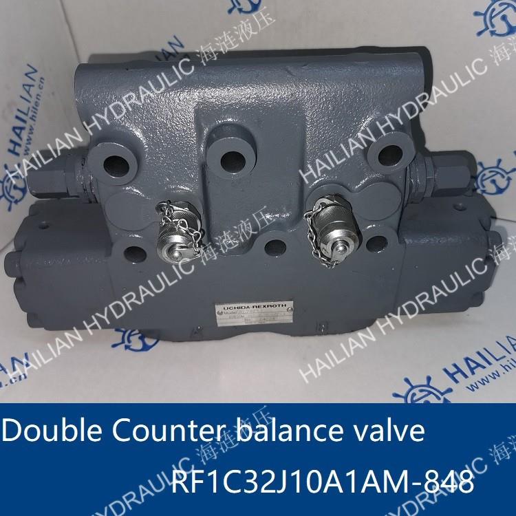 Double Counter balance valve RF1C32J10A1AM-848平衡阀