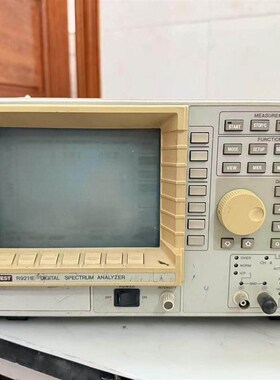 ADVANTEST-R9211E低频率频谱分析仪插电开机无