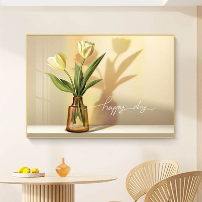 新款大幅现代简约艺术餐厅饭厅茶室餐桌墙面卧室主卧挂画装饰画