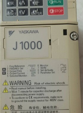 安川变频器CIMR-JBBA0003BAA