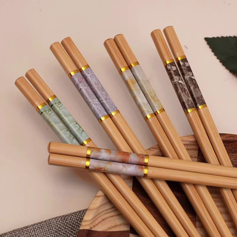楠竹筷子一人一块筷滑家用图片