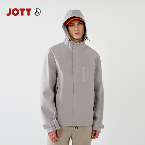 JOTT专柜正品 | 功能性防水防风冲锋衣 男士户外登山外套春秋款