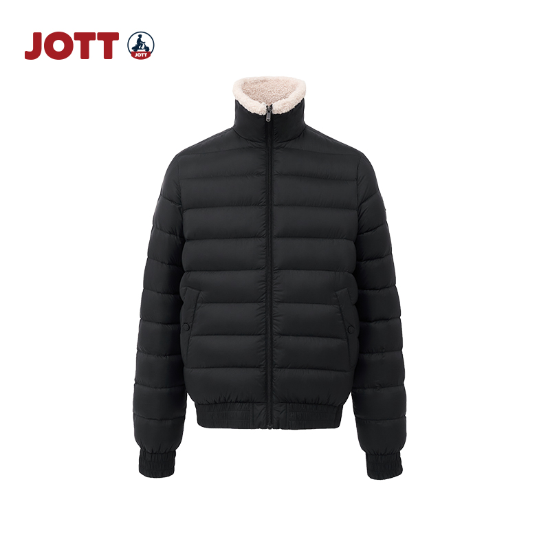 JOTT男士立领羽绒服保暖上衣