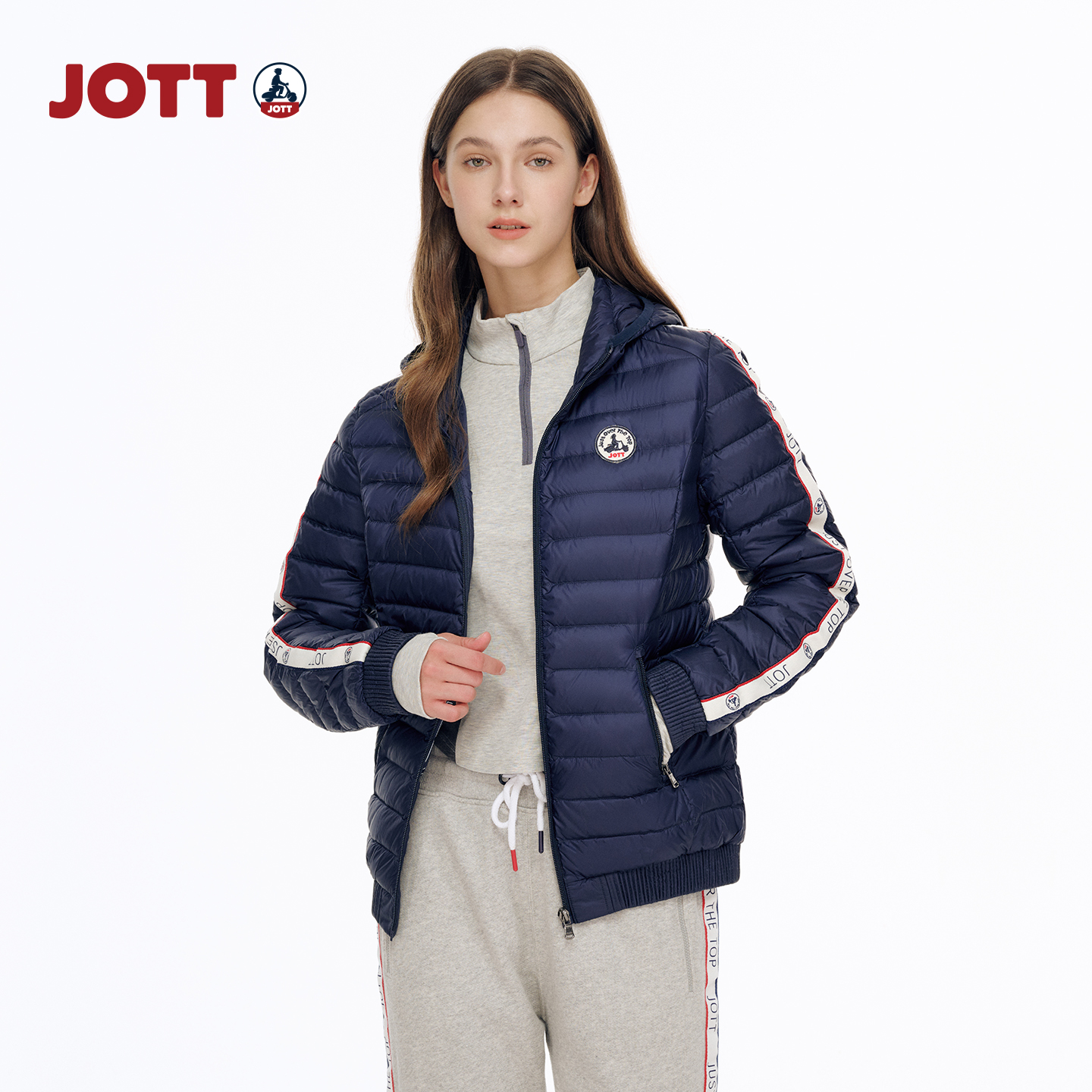 JOTT女士保暖羽绒服休闲百搭