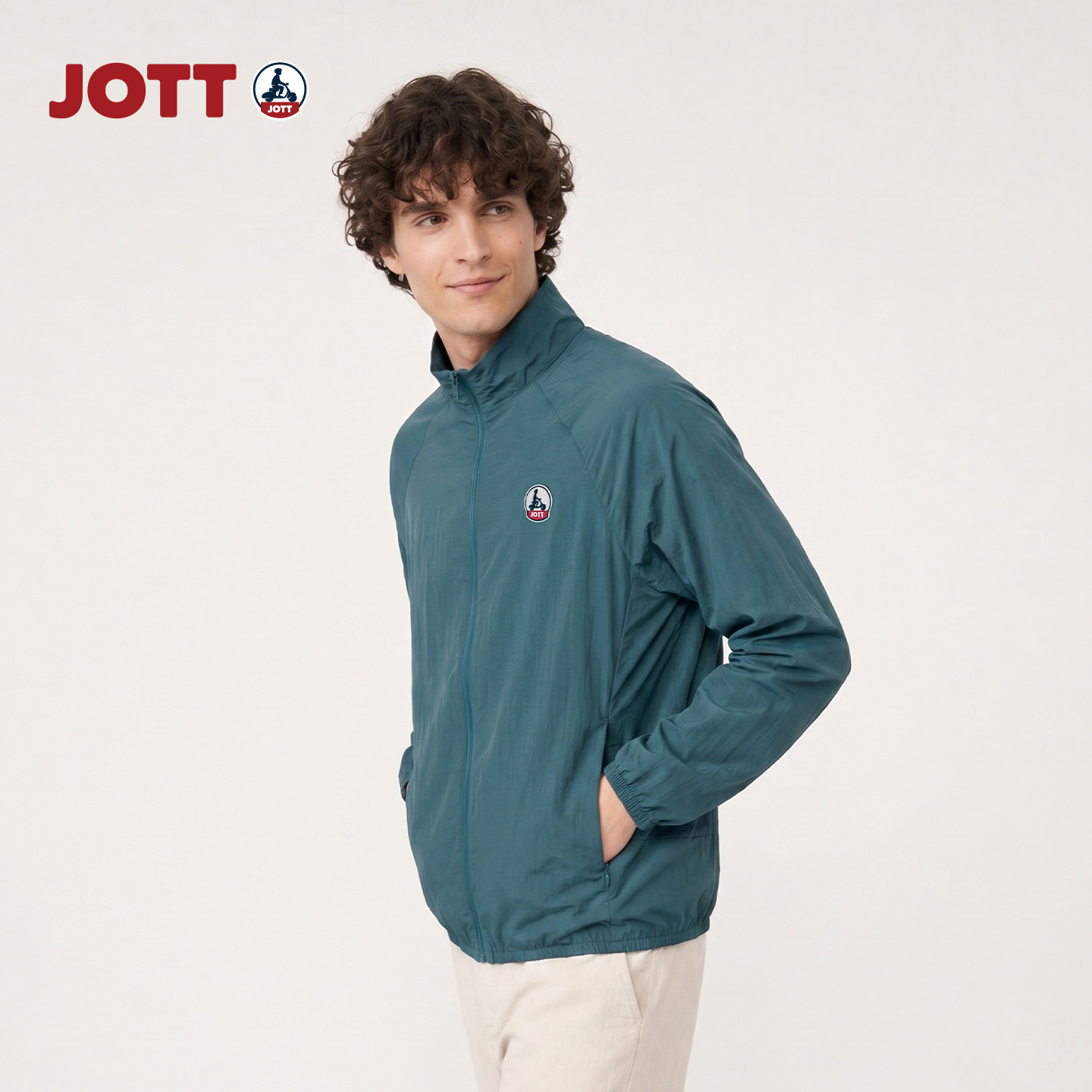 JOTT专柜正品 | 立领薄款夹克 简约休闲男士短款防晒外套 春夏装图片