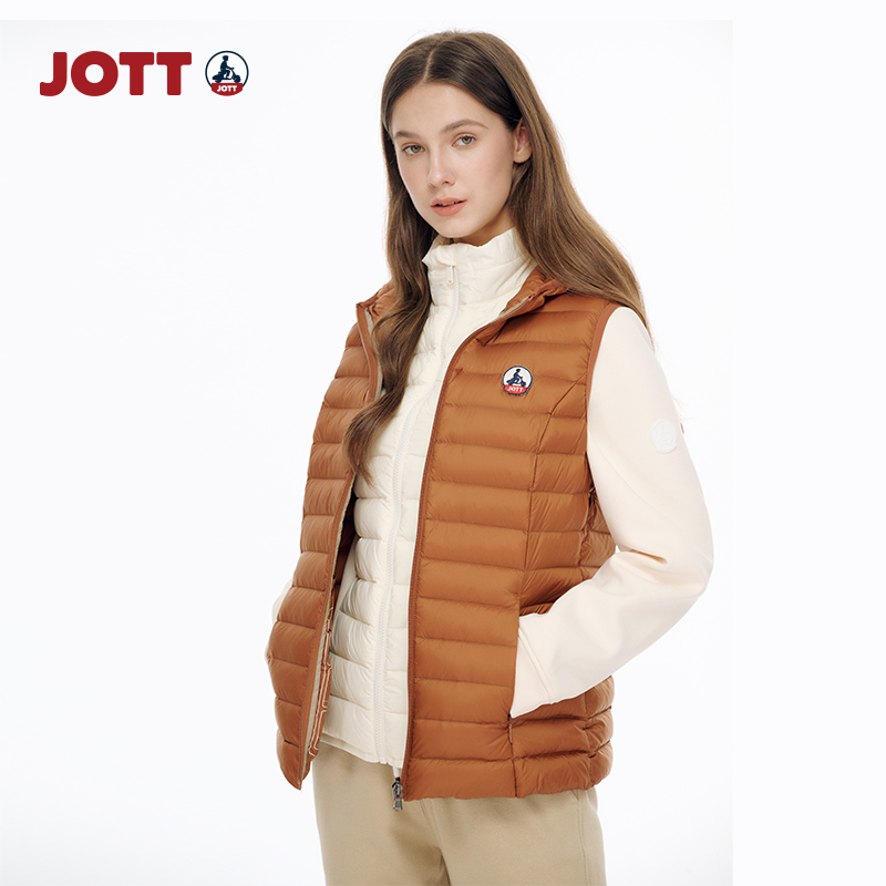 JOTT女士羽绒马甲休闲百搭