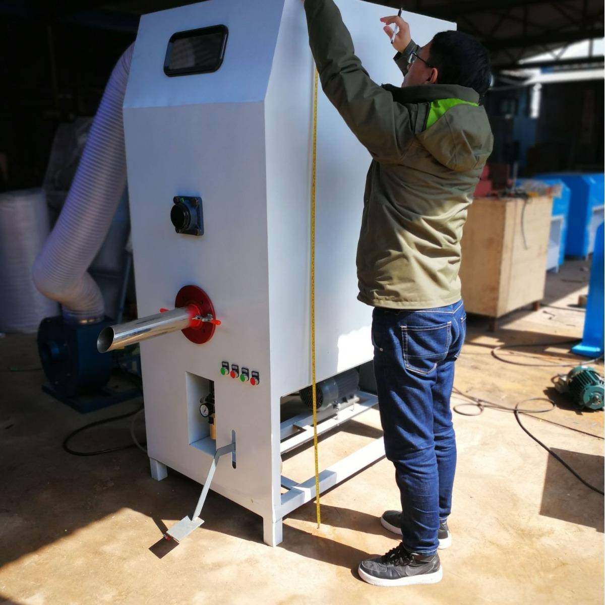 厂家直供实用型智能充棉机ZSCM700型毛绒玩具枕芯充棉机