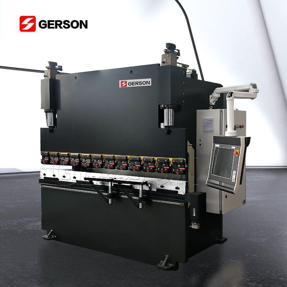 小型63吨2米5电液伺服同步数控折弯机配荷兰DELEM系统DA66T4+1轴