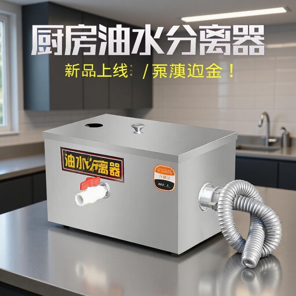 商用油水分离器除油厨房不锈钢隔油池火锅店饭店过滤器