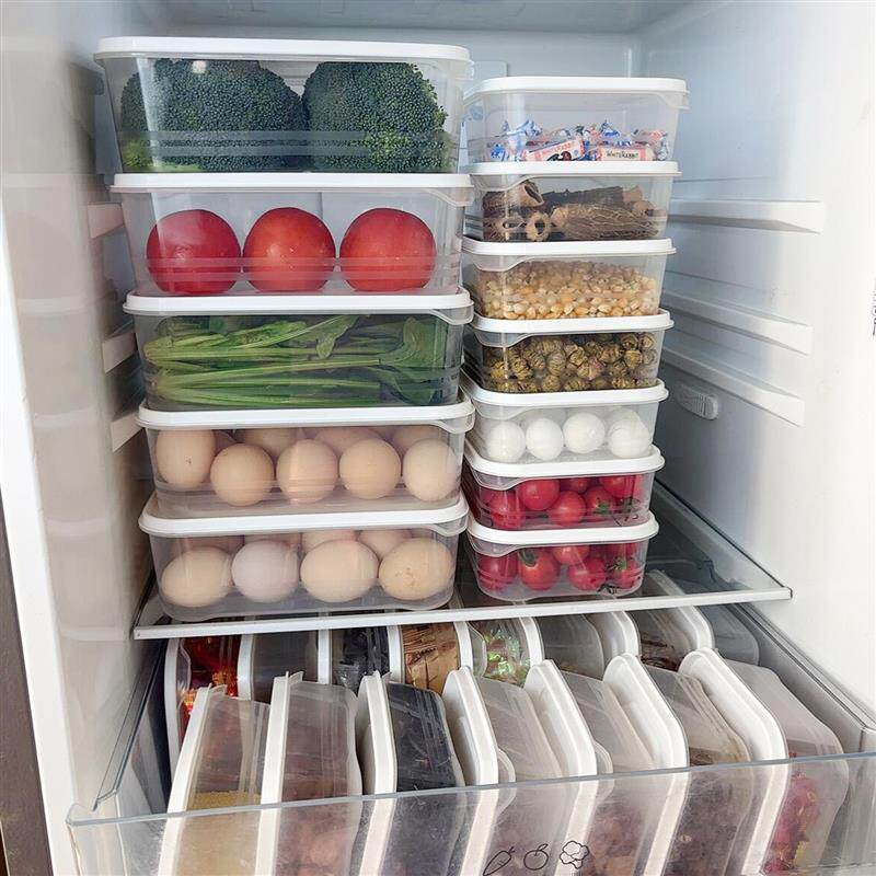 冰箱冷冻密封加厚食品级保鲜盒