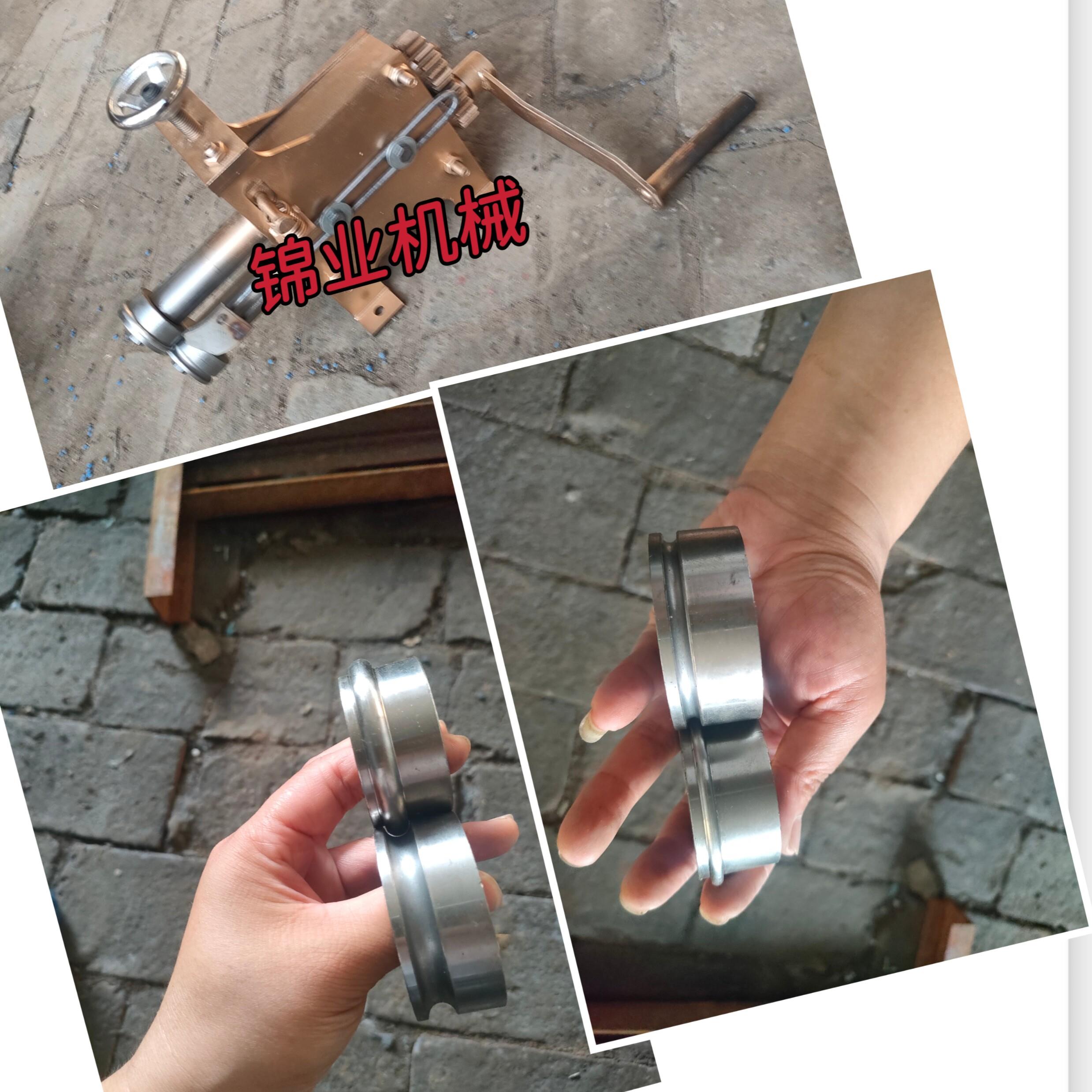 手动压边机工具铝皮压花机设备 不锈钢压筋机保温施工专业器材图片